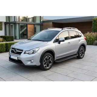 Stranski pragovi Tayga Black (2 kosa, aluminij) fotografija 1