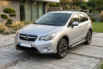 Subaru XV 2011–2017 Stranske stopnice New Vision Black (2 kosa, aluminij) fotografija 1