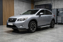 Subaru XV 2011–2017 Bočne stopnice New Vision Grey (2 kos, aluminij) fotografija 1