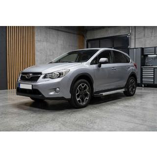 Bočne stopnice New Vision Grey (2 kos, aluminij) Subaru XV 2011–2017 fotografija 1