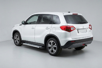 Suzuki Vitara 2015– Bočne stopnice New Vision Grey (2 kos, aluminij) fotografija 1
