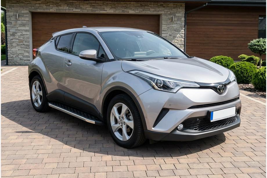 Toyota C-HR 2016–2023 Bočni pragovi BlackLine (2 kos, aluminij) Image