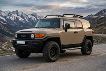 Toyota FJ Cruiser 2006–2022 Bočni pragovi BlackLine (2 kos, aluminij) fotografija 1