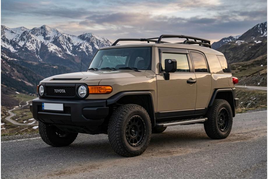 Toyota FJ Cruiser 2006–2022 Bočni pragovi BlackLine (2 kos, aluminij) Image