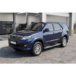 Stranske stopnice Tayga V2 (2 kosa, aluminij) fotografija 1