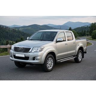 Bočne stopnice RedLine V1 (2 kosa, aluminij) Toyota Hilux 2006–2015 fotografija 1