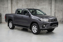 Toyota Hilux 2015– Stranski pragovi Tayga Black (2 kosa, aluminij) fotografija 1