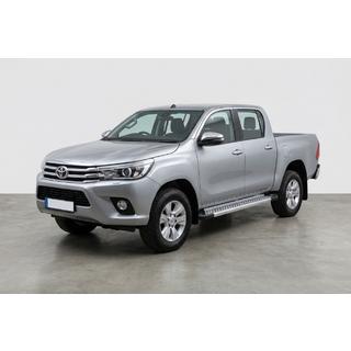 Bočne stopnice New Vision Grey (2 kos, aluminij) Toyota Hilux 2015– fotografija 1