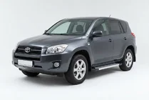 Toyota Rav 4 2006–2013 Bočne stopnice New Vision Grey (2 kos, aluminij) fotografija 1