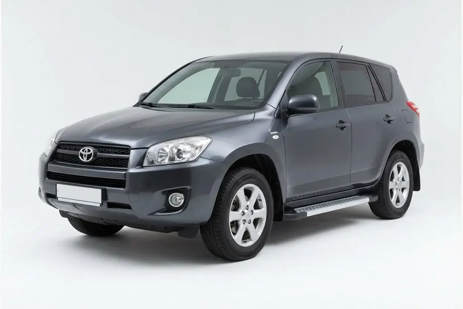 Toyota Rav 4 2006–2013 Bočne stopnice New Vision Grey (2 kos, aluminij) Image
