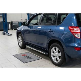 Stranske stopnice BlackLine (2 kos, aluminij) Toyota Rav 4 2006–2013 fotografija 1