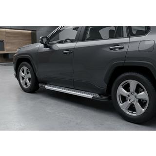Bočne stopnice New Vision Grey (2 kos, aluminij) Toyota Rav 4 2019–2025 fotografija 1