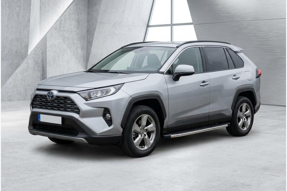 Toyota Rav 4 2019–2025 Stranske stopnice BlackLine (2 kos, aluminij) Image