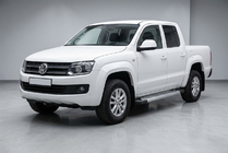 Volkswagen Amarok 2010–2022 Bočne stopnice New Vision Grey (2 kos, aluminij) fotografija 1