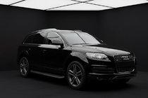 Audi Q7 2005–2015 Stranski pragovi Tayga Black (2 kosa, aluminij) fotografija 1