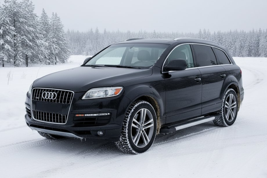 Audi Q7 2005–2015 Bočne stopnice New Vision Grey (2 kos, aluminij) Image