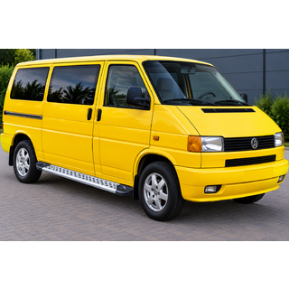 Bočne stopnice New Vision Grey (2 kos, aluminij) Volkswagen T4 Transporter 1990–2003 fotografija 1