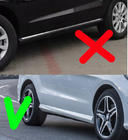 Mercedes GLE/ML class W166 2011–2018 Sprednje blatne zavesice za ML/GLE W166 brez stranskih stopnic (AMG pragovi) fotografija 2