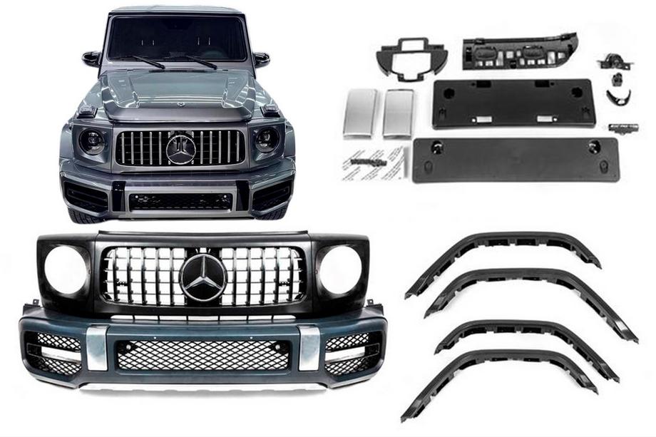 Mercedes G-Class W463 2018–2024 Komplet bodykita 2018+ (G63 AMG) Fotografija 1