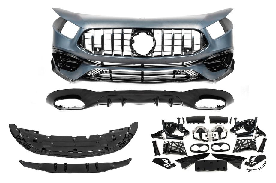 Mercedes A-class W177 2018– AMG A45 body kit komplet (type-A) Image