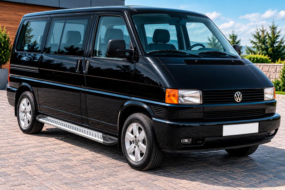 Volkswagen T4 Caravelle/Multivan 1990–2003 Bočne stopnice New Vision Grey (2 kos, aluminij) Image
