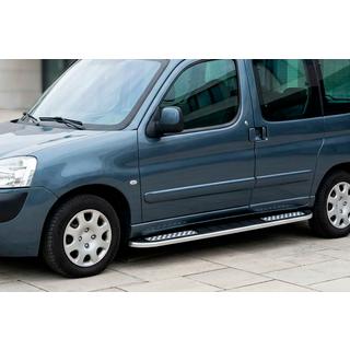 Bočne stopnice Tayga V2 (2 kosa, aluminij) Peugeot Partner 1996–2008 fotografija 1