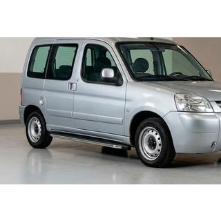 Stranske stopnice BlackLine (2 kos, aluminij) Peugeot Partner 1996–2008 fotografija 1