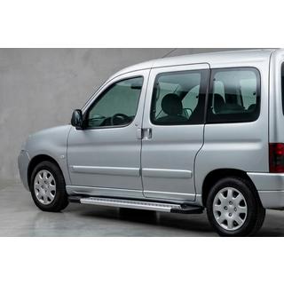 Bočne stopnice New Vision Grey (2 kos, aluminij) Peugeot Partner 1996–2008 fotografija 1