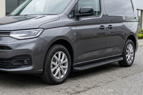 Opel Combo 2019– Stranski pragovi Tayga Black (2 kosa, aluminij) fotografija 1