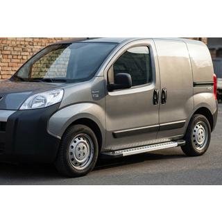 Bočne stopnice New Vision Grey (2 kos, aluminij) Peugeot Bipper 2008–2017 fotografija 1