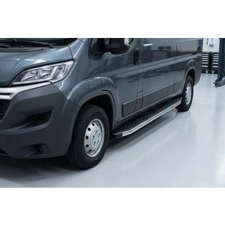 Stranske stopnice BlackLine (2 kos, aluminij) fotografija 1