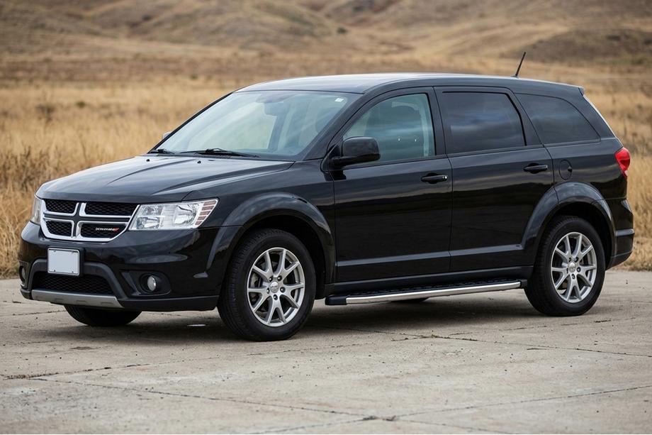 Dodge Journey 2008–2020 Stranske stopnice BlackLine (2 kos, aluminij) Image