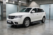 Dodge Journey 2008–2020 Stranske stopnice New Vision Black (2 kosa, aluminij) fotografija 1