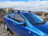 Chevrolet Aveo T250 2005–2011 Prečke za gladko streho (2 kos, Asaf V4) fotografija 5