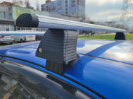 Chevrolet Aveo T250 2005–2011 Prečke za gladko streho (2 kos, Asaf V4) fotografija 3