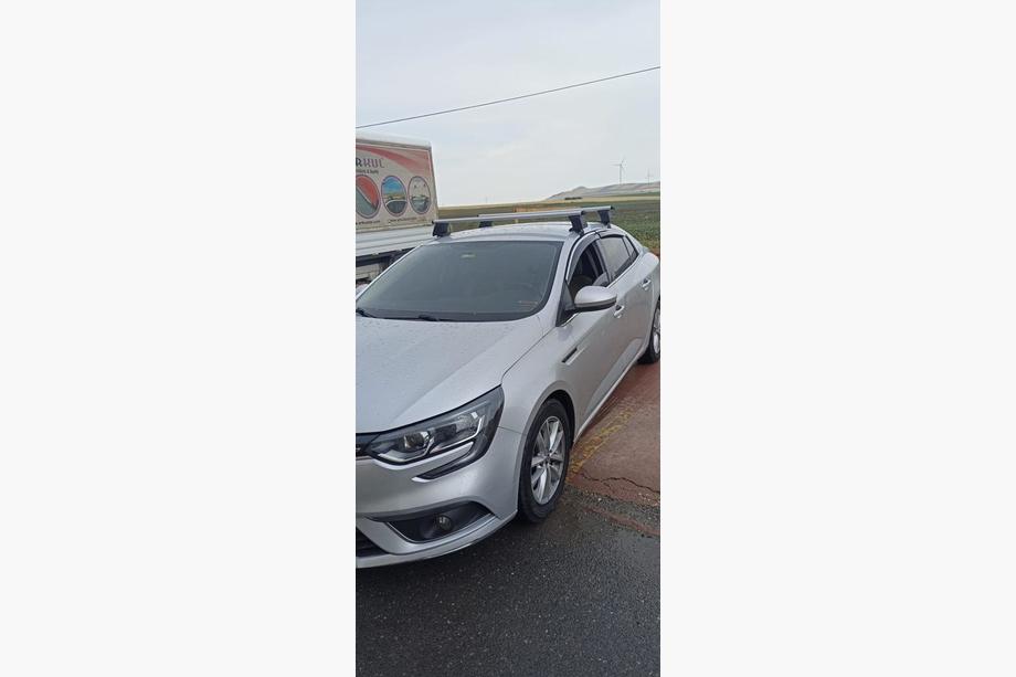Renault Megane IV 2016–2025 Prečke za gladko streho (2 kos, Asaf V4) Image