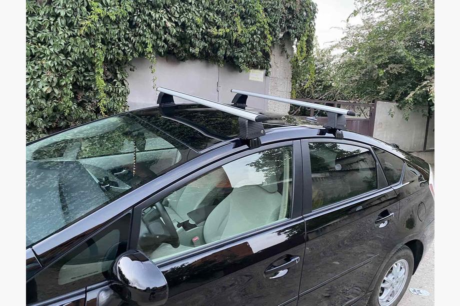 Toyota Prius 2009–2015 Prečke za gladko streho (2 kos, Asaf V4) Image