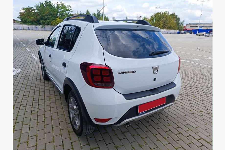 Renault Sandero 2013–2022 Obloga zadnjega odbijača EuroCap (ABS) Fotografija 2
