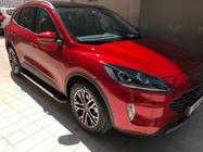 Ford Kuga/Escape 2019– Bočne stopnice RedLine V1 (2 kosa, aluminij) fotografija 5