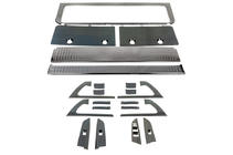 Toyota Land Cruiser 200 2007–2021 Komplet vložkov (temno brušen aluminij) fotografija 5