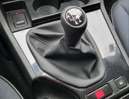 BMW serije 5 E39 1996–2003 Manšeta prestavne ročice + prestavna ročica OEM (umetno usnje) fotografija 1