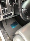 Toyota Sequoia 2007–2022 Poliuretanske preproge za kabino, 3 vrste (EVA, črne) fotografija 6