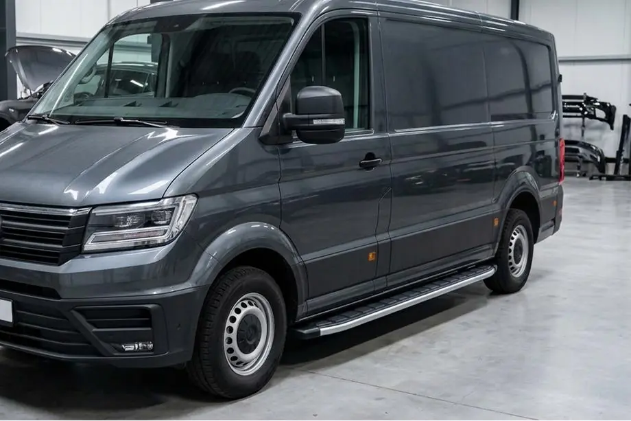 Volkswagen Crafter 2016– Stranski pragovi Fullmond (2 kosa, aluminij) Image