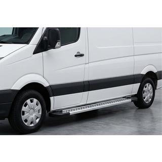 Bočne stopnice New Vision Grey (2 kos, aluminij) Man TGE 2017– fotografija 1