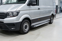 Man TGE 2017– Stranske stopnice Allmond Grey (2 kosa, aluminij) Dolga/Ekstra dolga fotografija 1