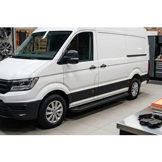Bočne stopnice Allmond Black (2 kos, aluminij) fotografija 1