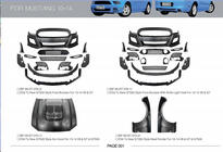 Ford Mustang 2015–2023 Komplet bodykita fotografija 4