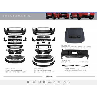Komplet bodykita Ford Mustang 2015–2023 fotografija 2