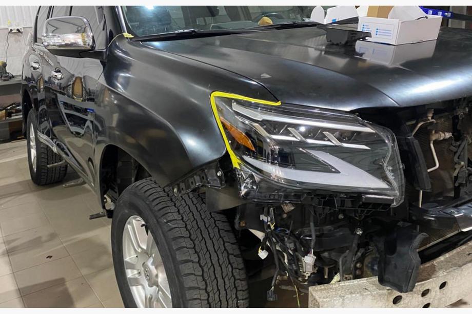 Toyota Land Cruiser Prado 150 2009–2023 Facelift komplet za Lexus GX460 2020 Fotografija 30