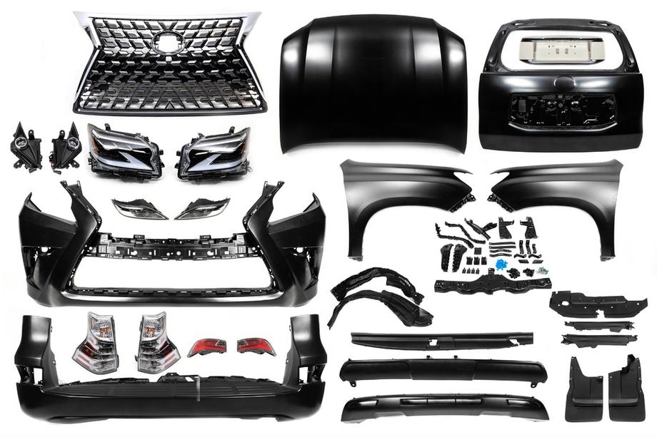 Toyota Land Cruiser Prado 150 2009–2023 Facelift komplet za Lexus GX460 2020 Fotografija 3